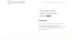 Desktop Screenshot of nikakaran.com